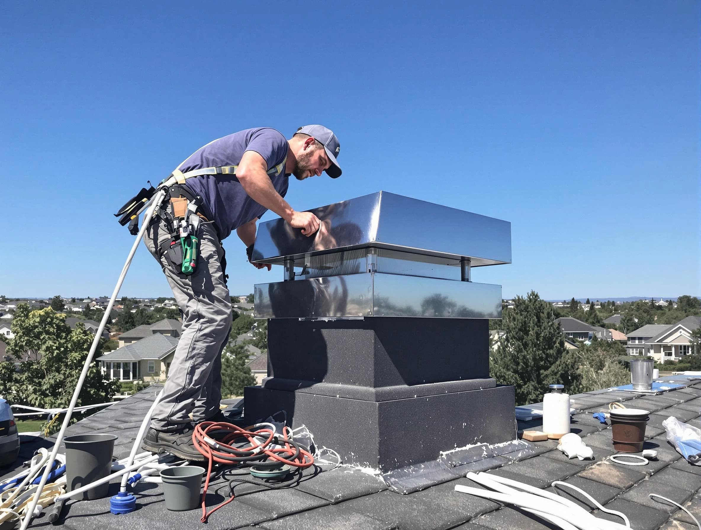 Chimney Cap Services service in McLoud, OK